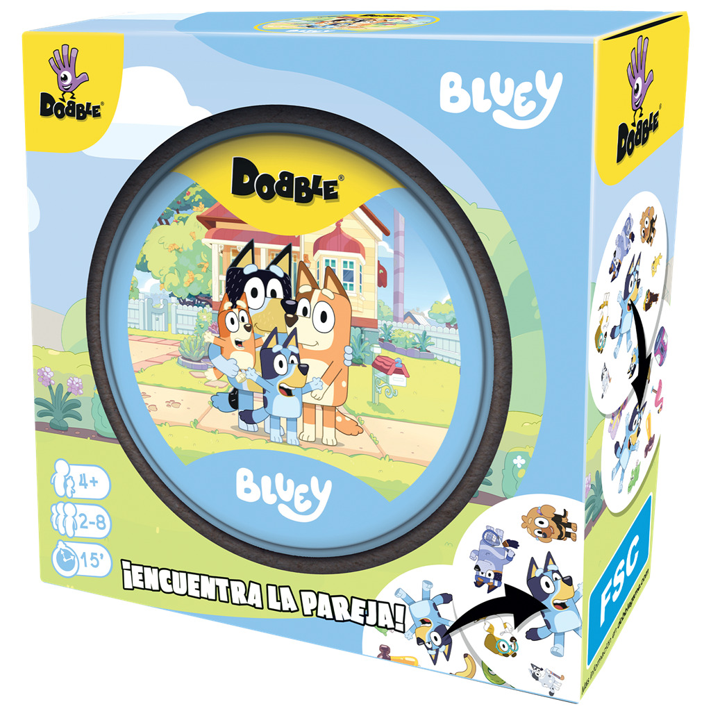 Dobble Bluey eco sleeve