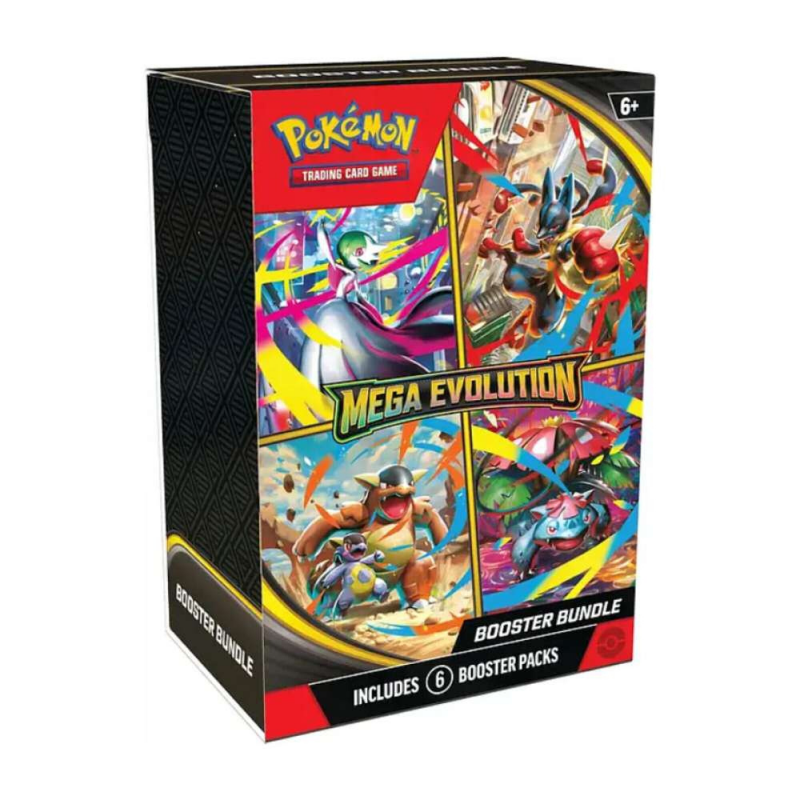 (INGLÉS) Pokemon Tcg Booster Bundle Mega Evolution